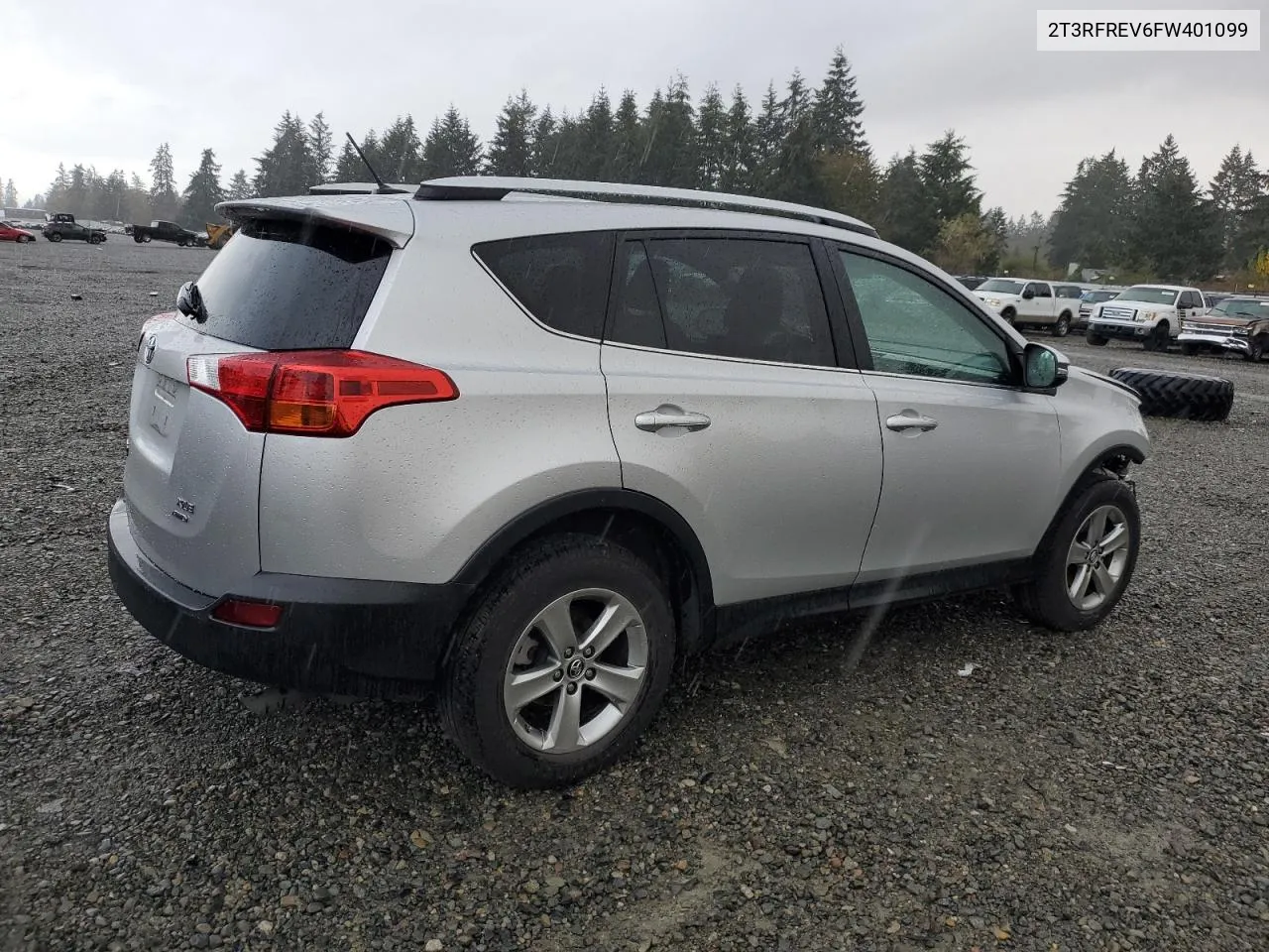 2015 Toyota Rav4 Xle VIN: 2T3RFREV6FW401099 Lot: 77649344