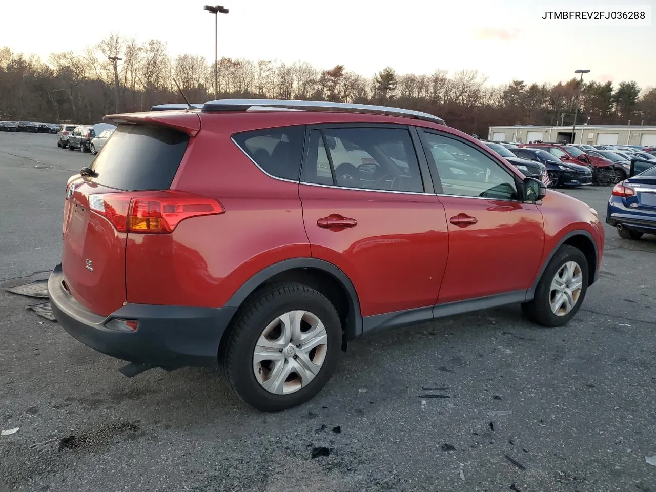 2015 Toyota Rav4 Le VIN: JTMBFREV2FJ036288 Lot: 77729974