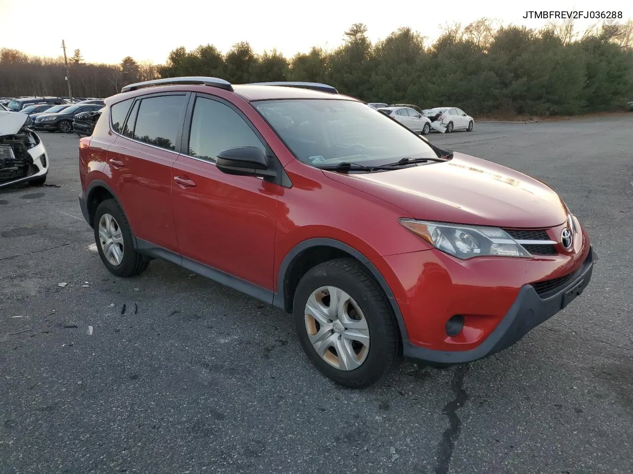 2015 Toyota Rav4 Le VIN: JTMBFREV2FJ036288 Lot: 77729974