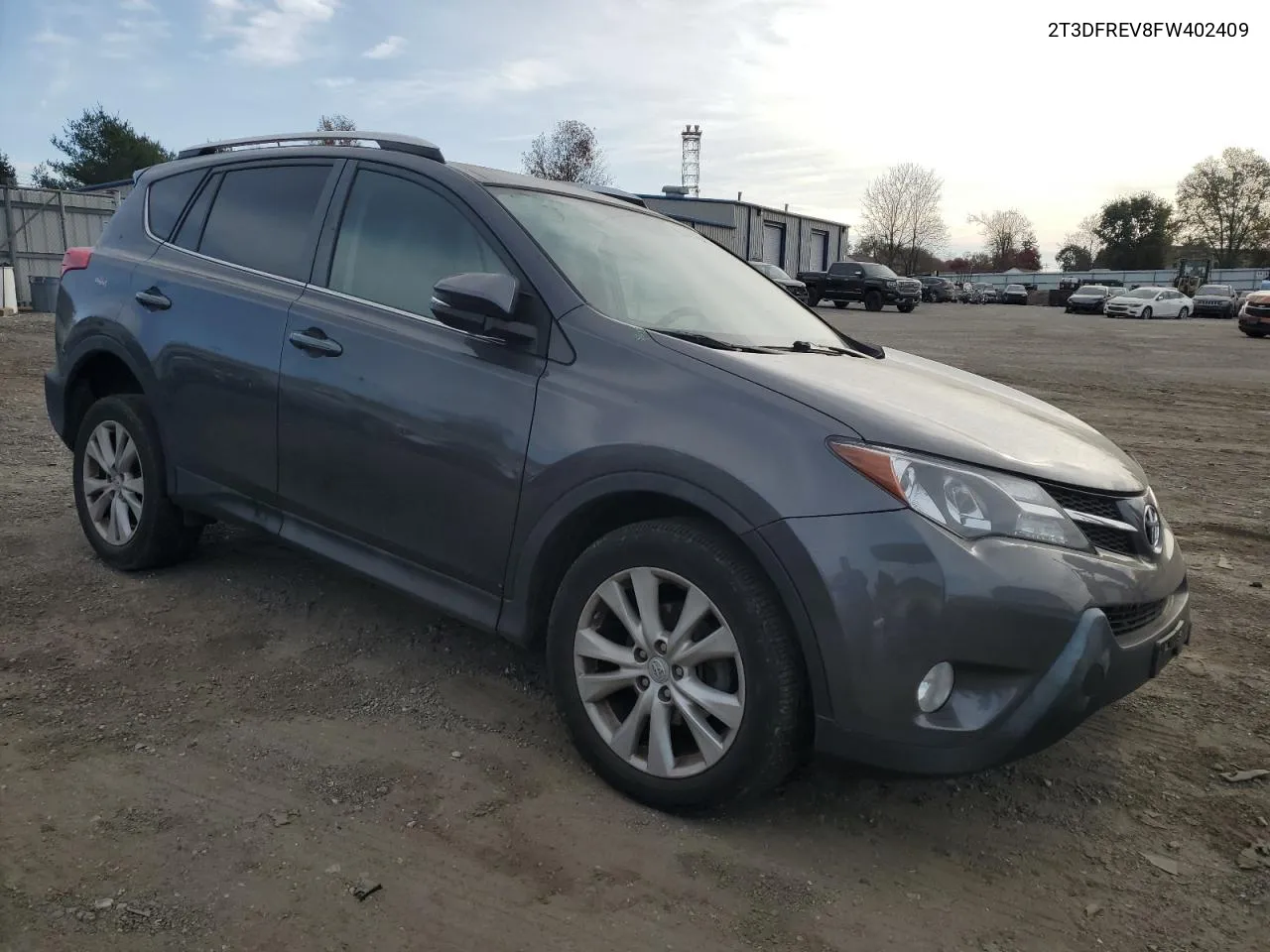 2015 Toyota Rav4 Limited VIN: 2T3DFREV8FW402409 Lot: 77770254