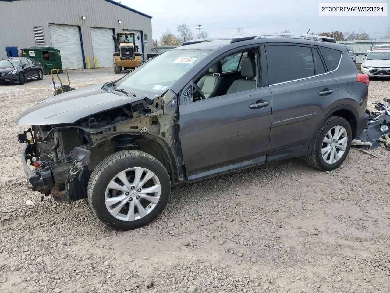 2015 Toyota Rav4 Limited VIN: 2T3DFREV6FW323224 Lot: 77827864