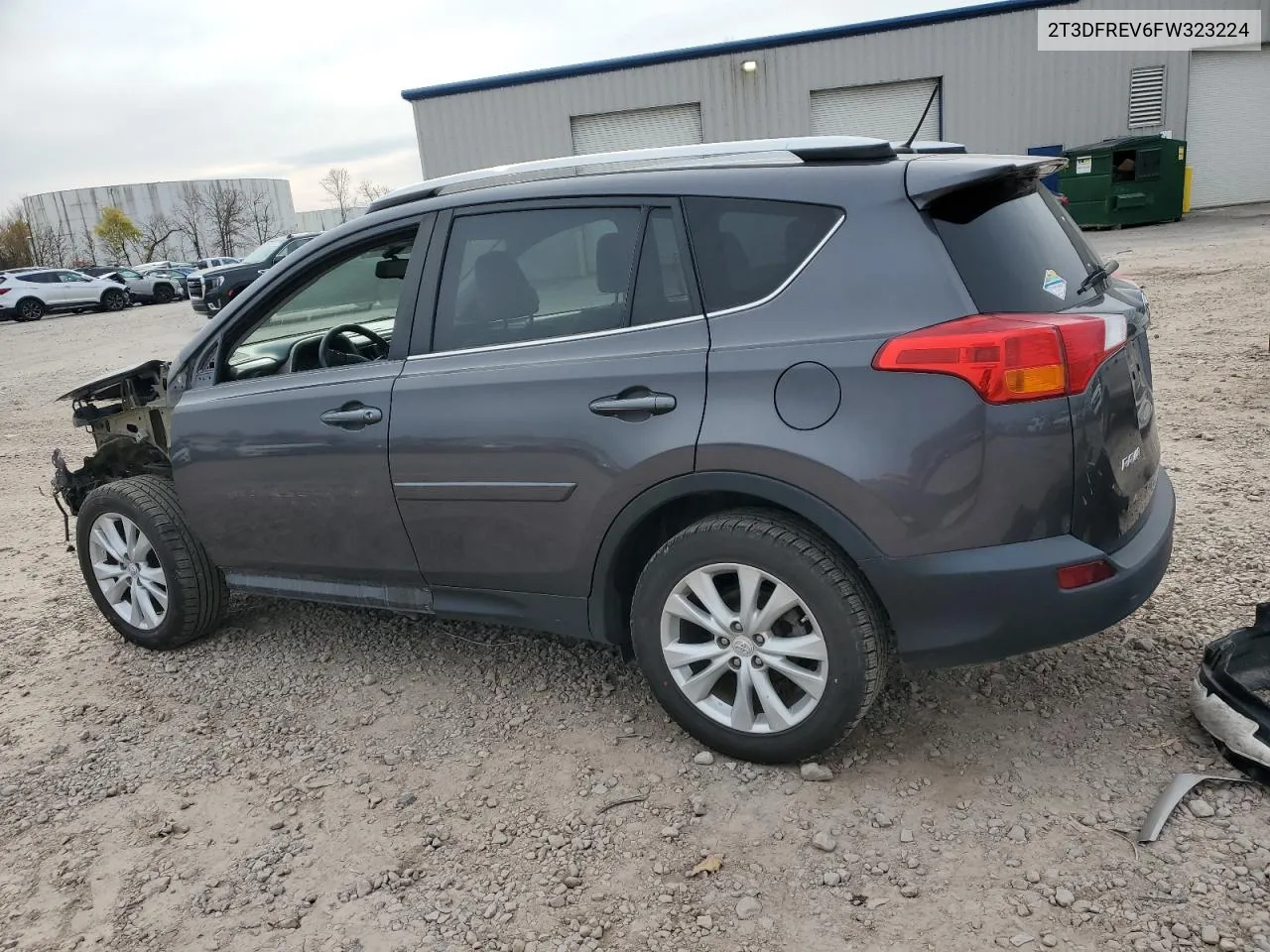 2015 Toyota Rav4 Limited VIN: 2T3DFREV6FW323224 Lot: 77827864