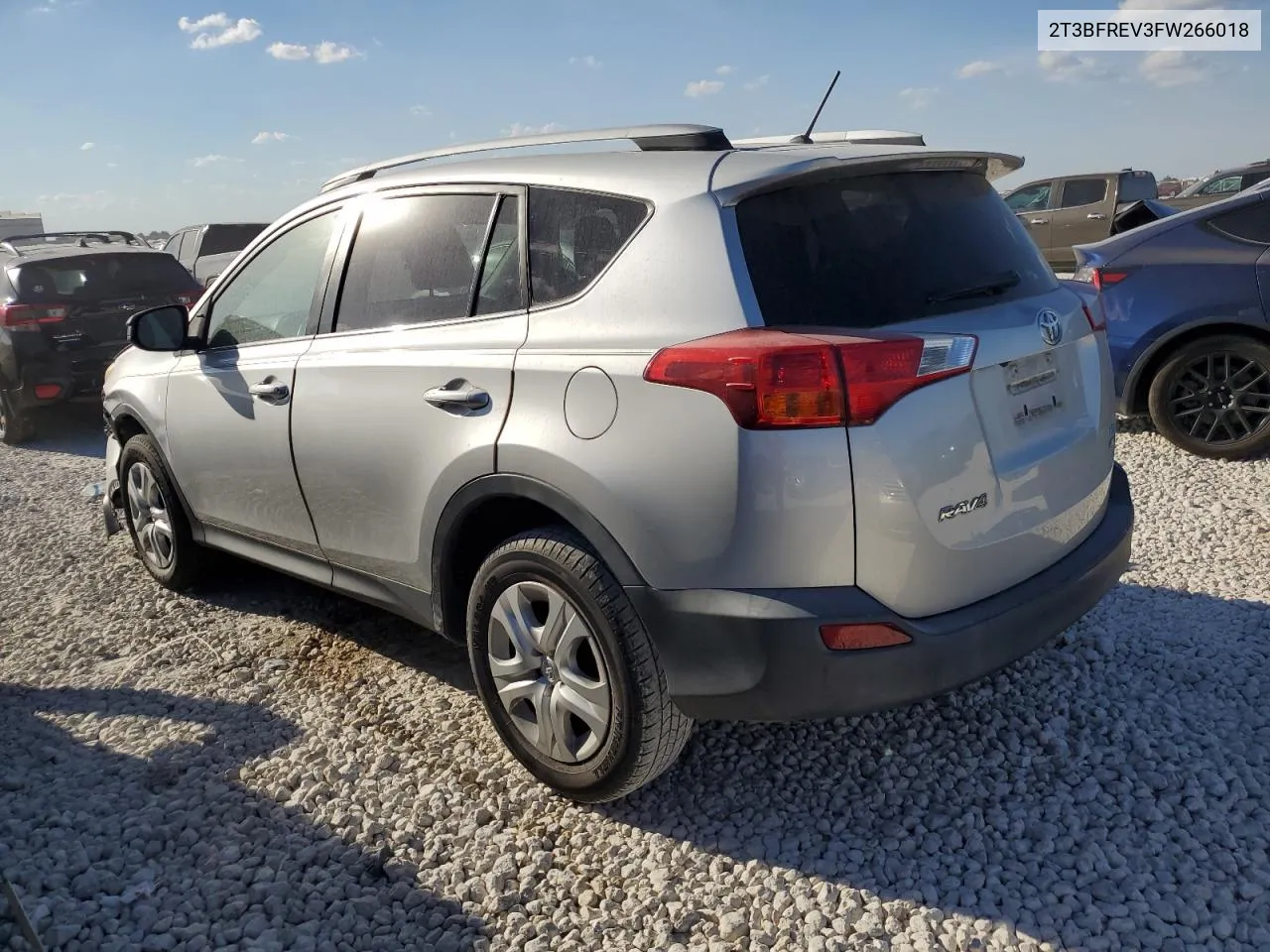 2015 Toyota Rav4 Le VIN: 2T3BFREV3FW266018 Lot: 77983804