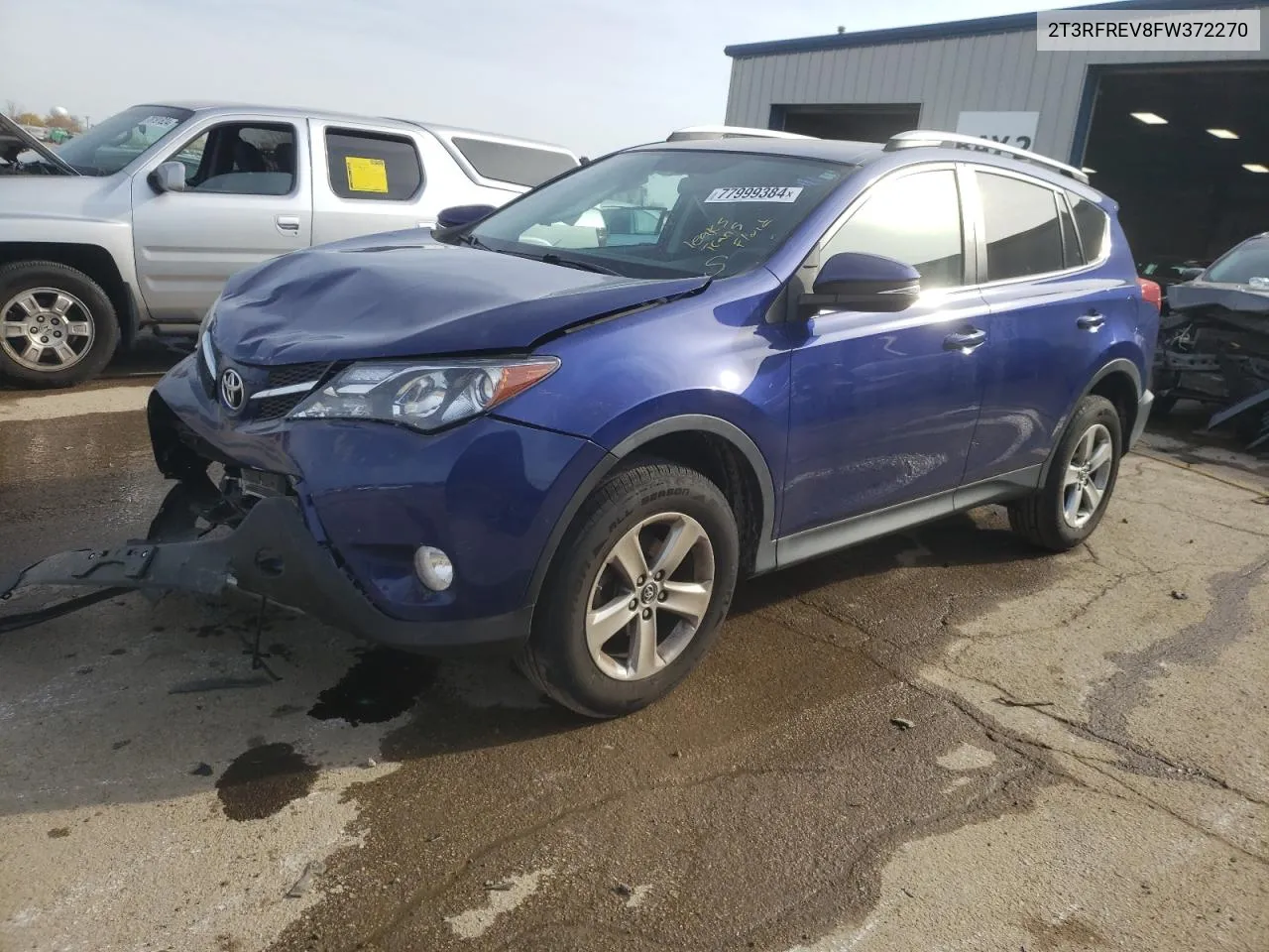 2015 Toyota Rav4 Xle VIN: 2T3RFREV8FW372270 Lot: 77999384