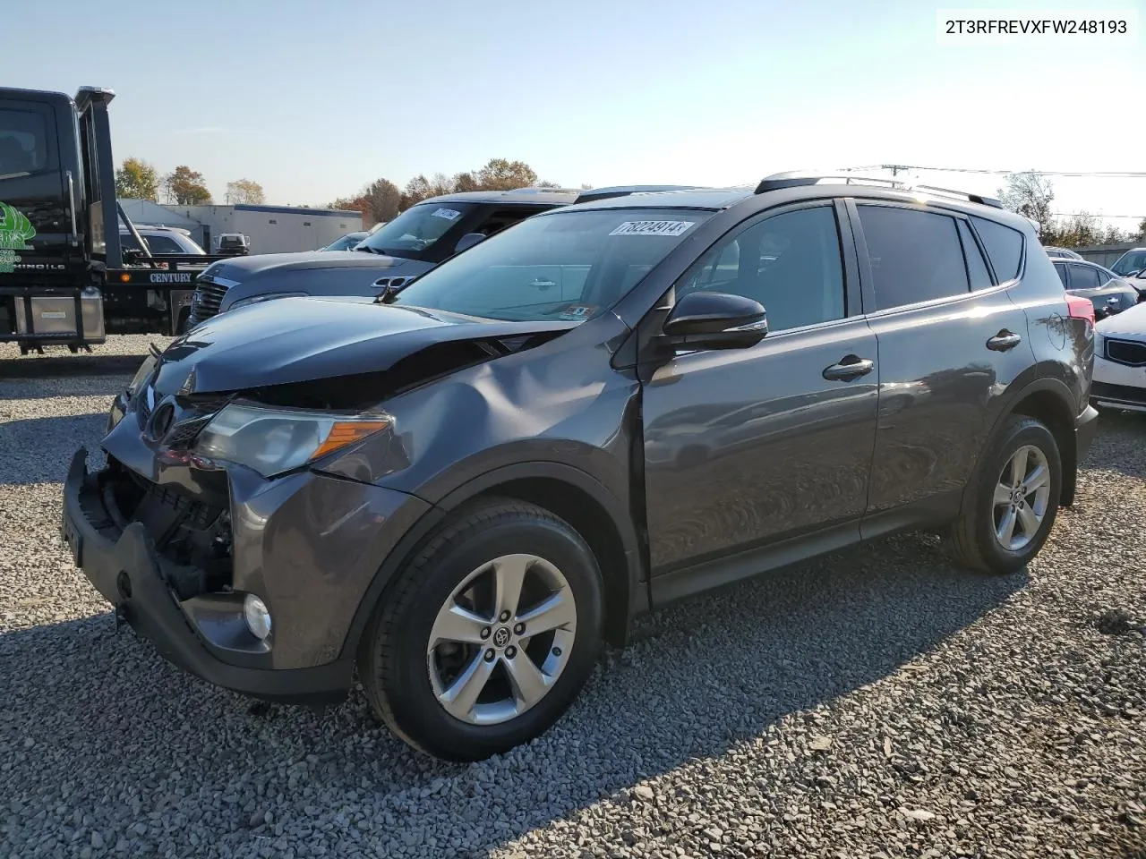 2015 Toyota Rav4 Xle VIN: 2T3RFREVXFW248193 Lot: 78224914