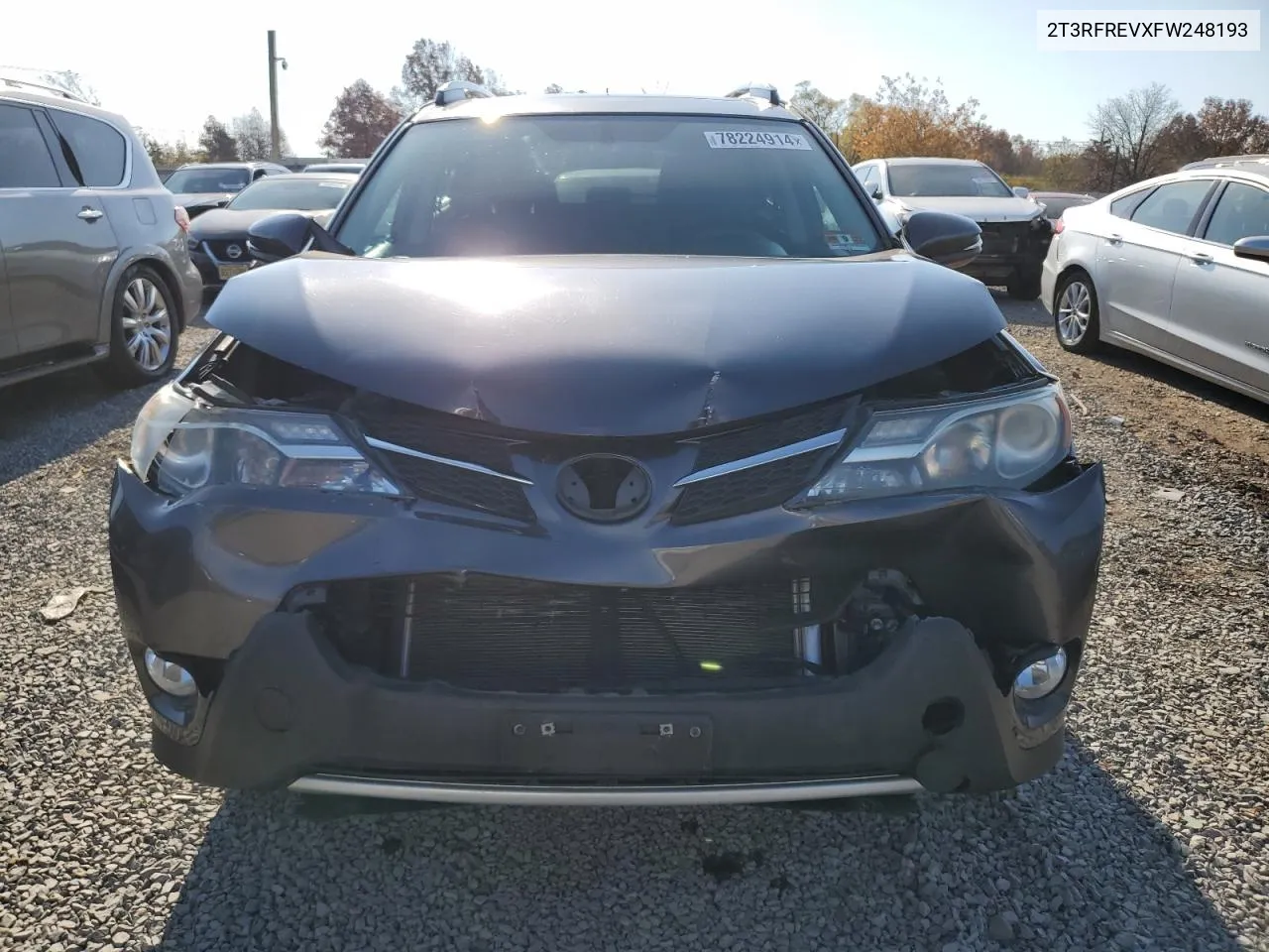 2T3RFREVXFW248193 2015 Toyota Rav4 Xle