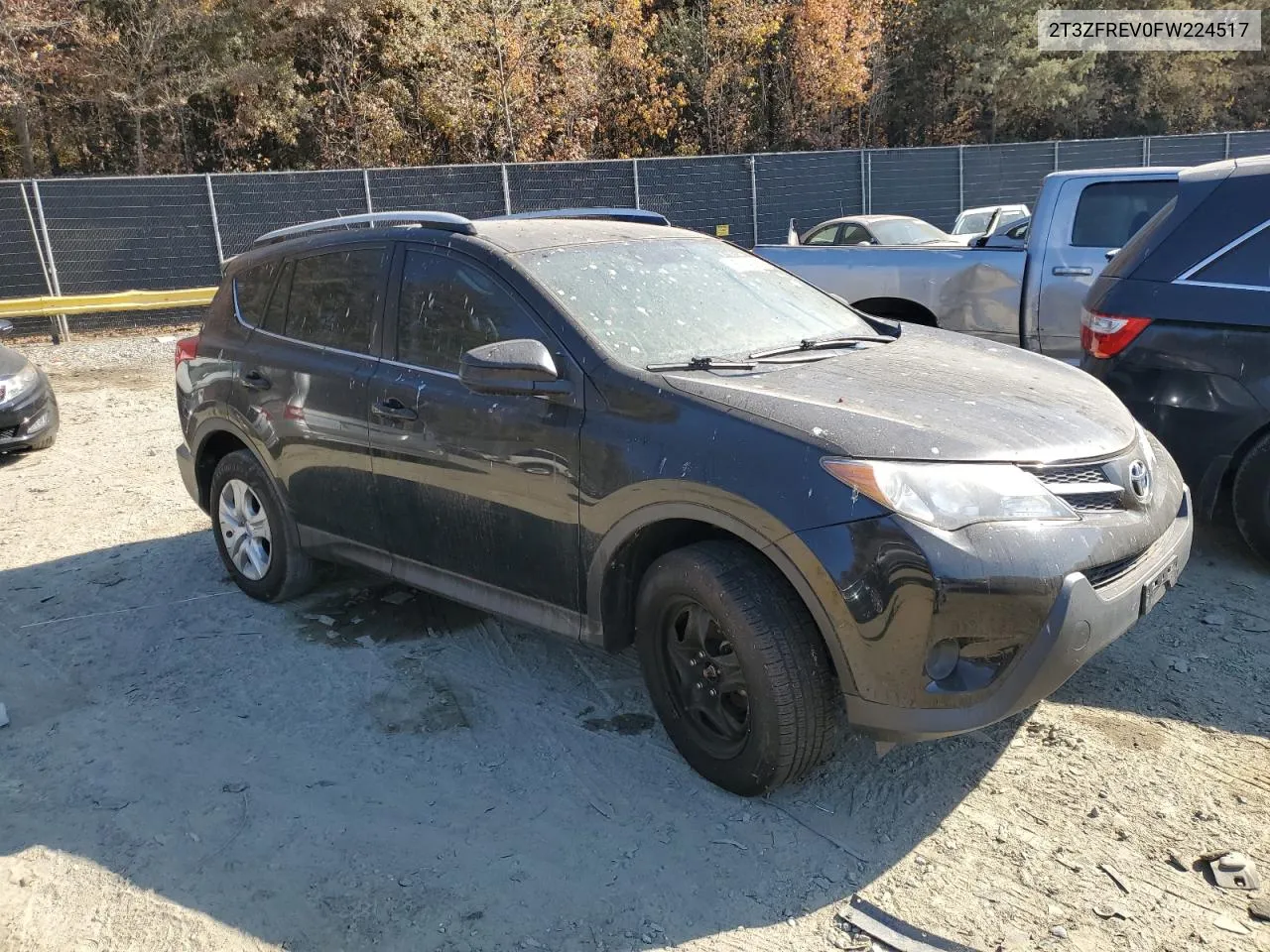 2015 Toyota Rav4 Le VIN: 2T3ZFREV0FW224517 Lot: 78284064