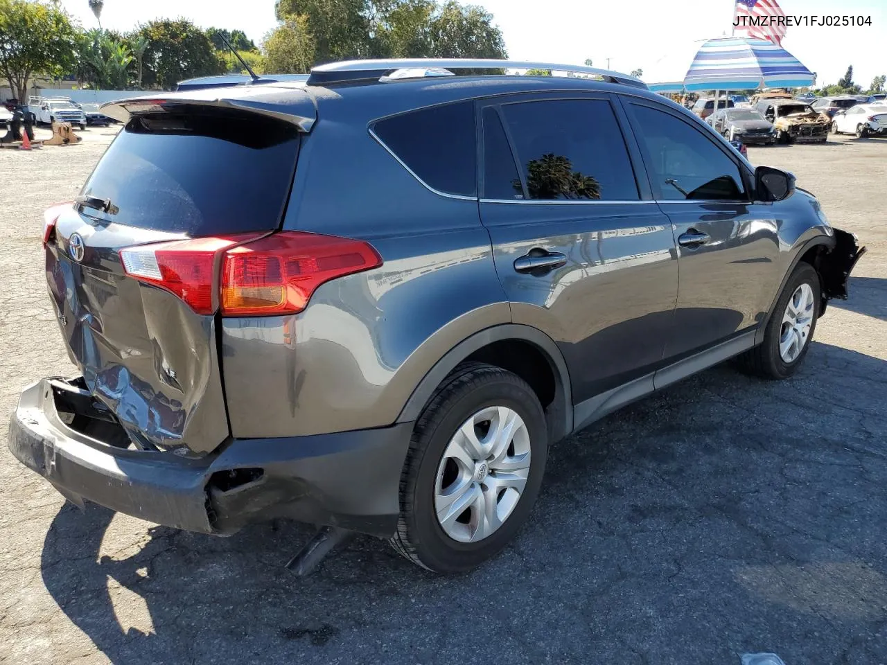 2015 Toyota Rav4 Le VIN: JTMZFREV1FJ025104 Lot: 78468924