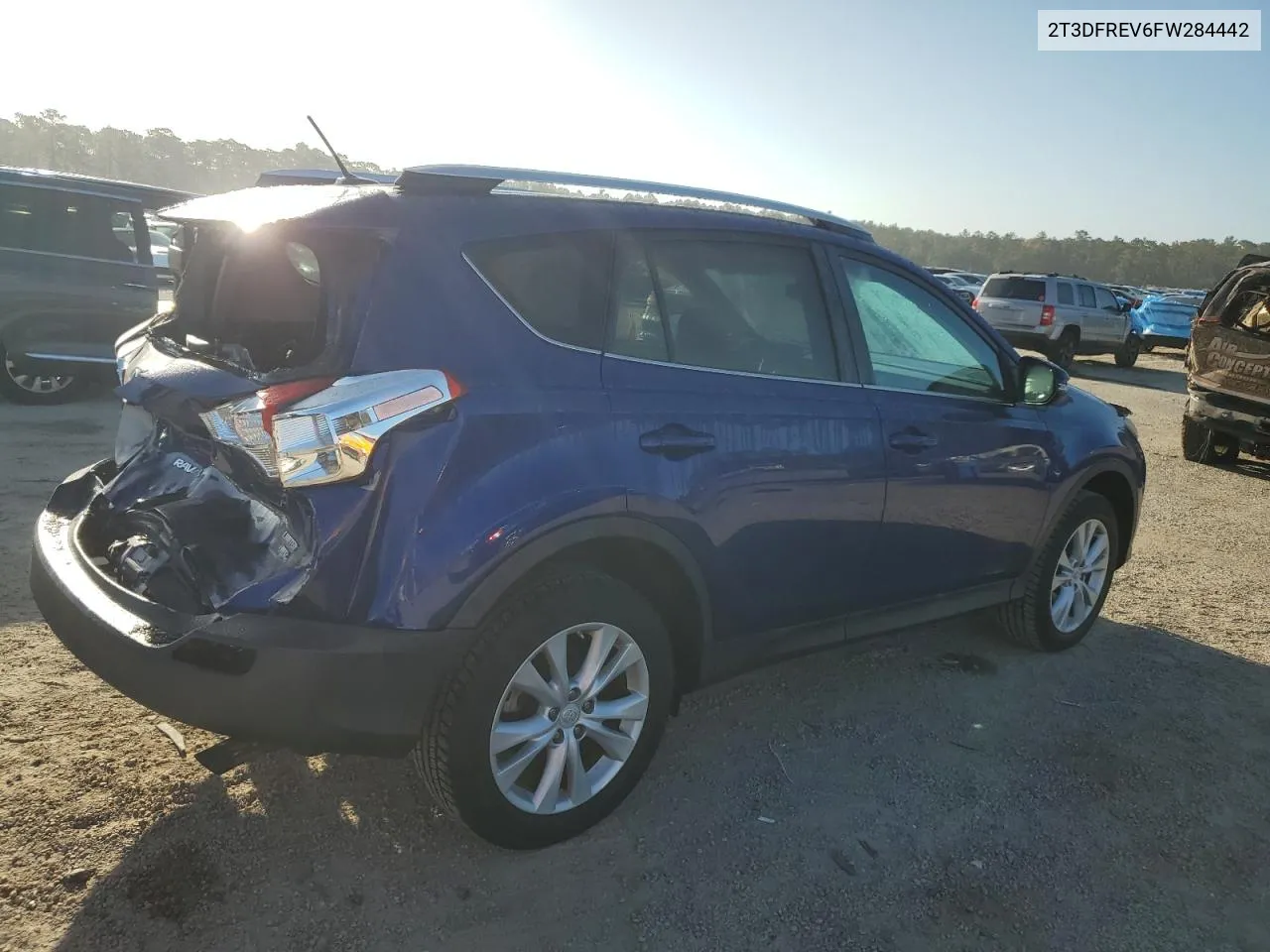 2015 Toyota Rav4 Limited VIN: 2T3DFREV6FW284442 Lot: 78505224