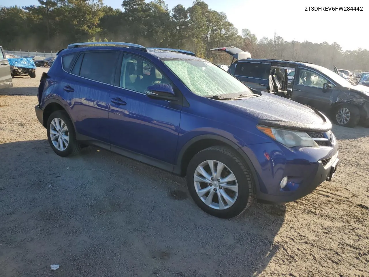 2015 Toyota Rav4 Limited VIN: 2T3DFREV6FW284442 Lot: 78505224