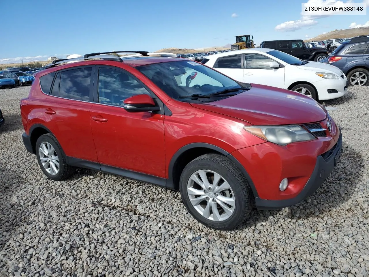 2T3DFREV0FW388148 2015 Toyota Rav4 Limited