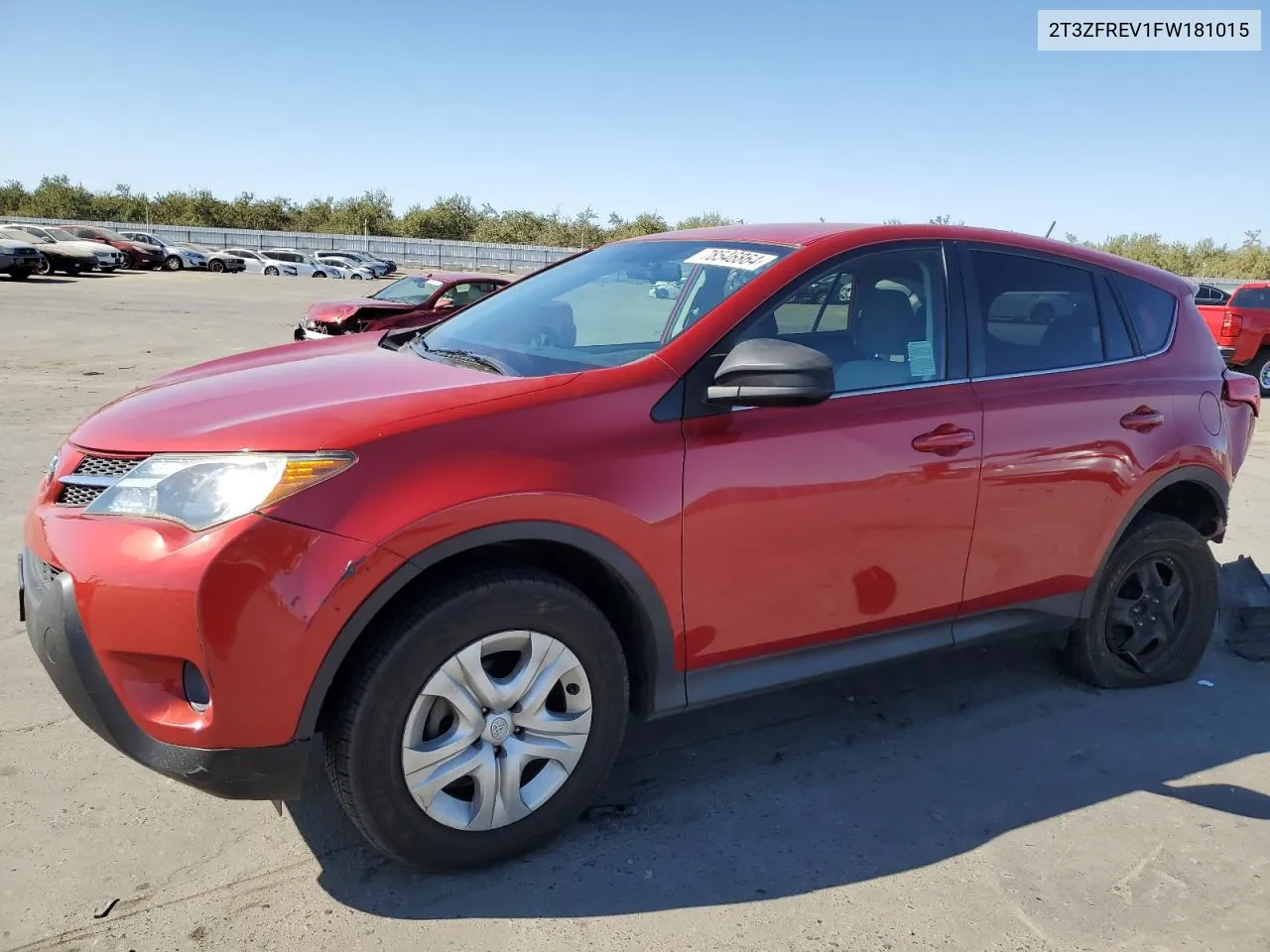 2015 Toyota Rav4 Le VIN: 2T3ZFREV1FW181015 Lot: 78546864