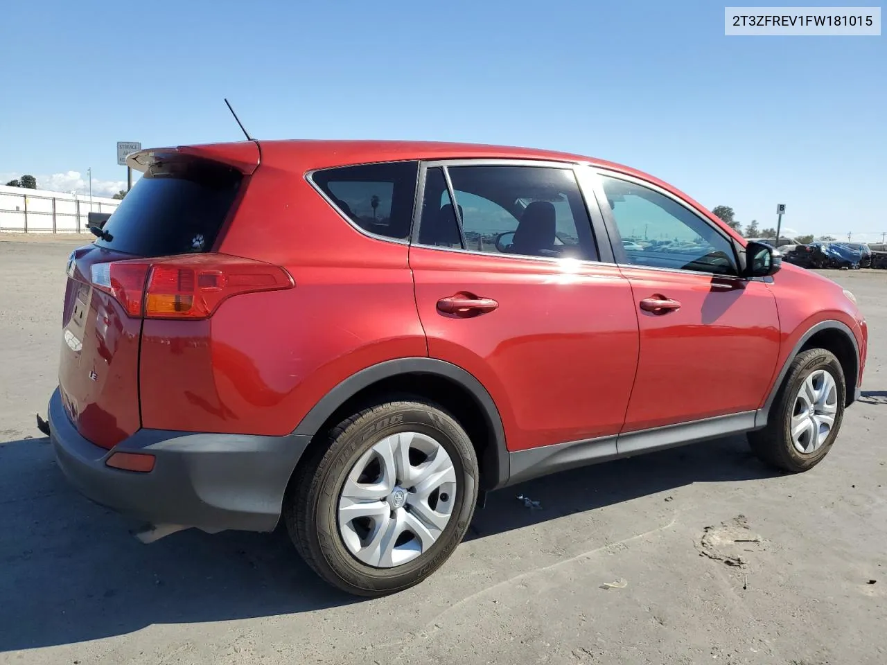 2015 Toyota Rav4 Le VIN: 2T3ZFREV1FW181015 Lot: 78546864