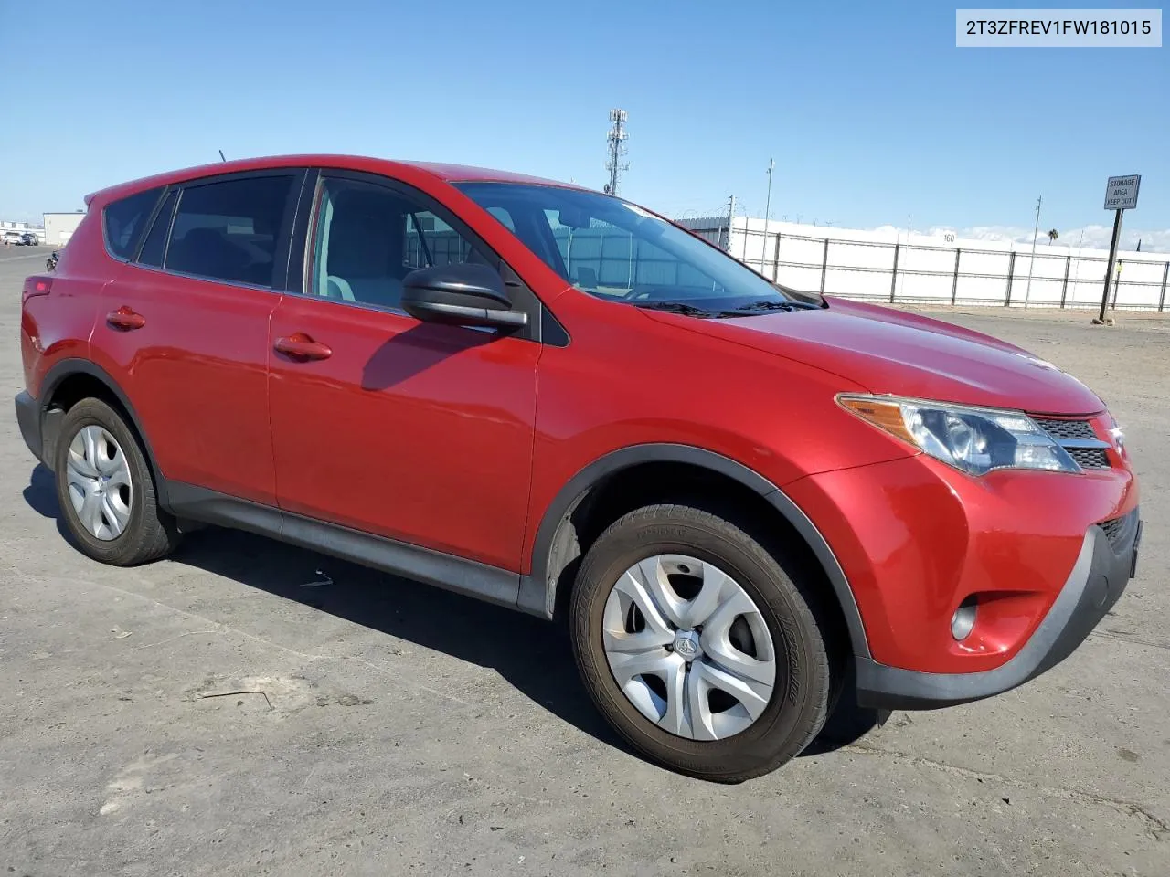 2T3ZFREV1FW181015 2015 Toyota Rav4 Le