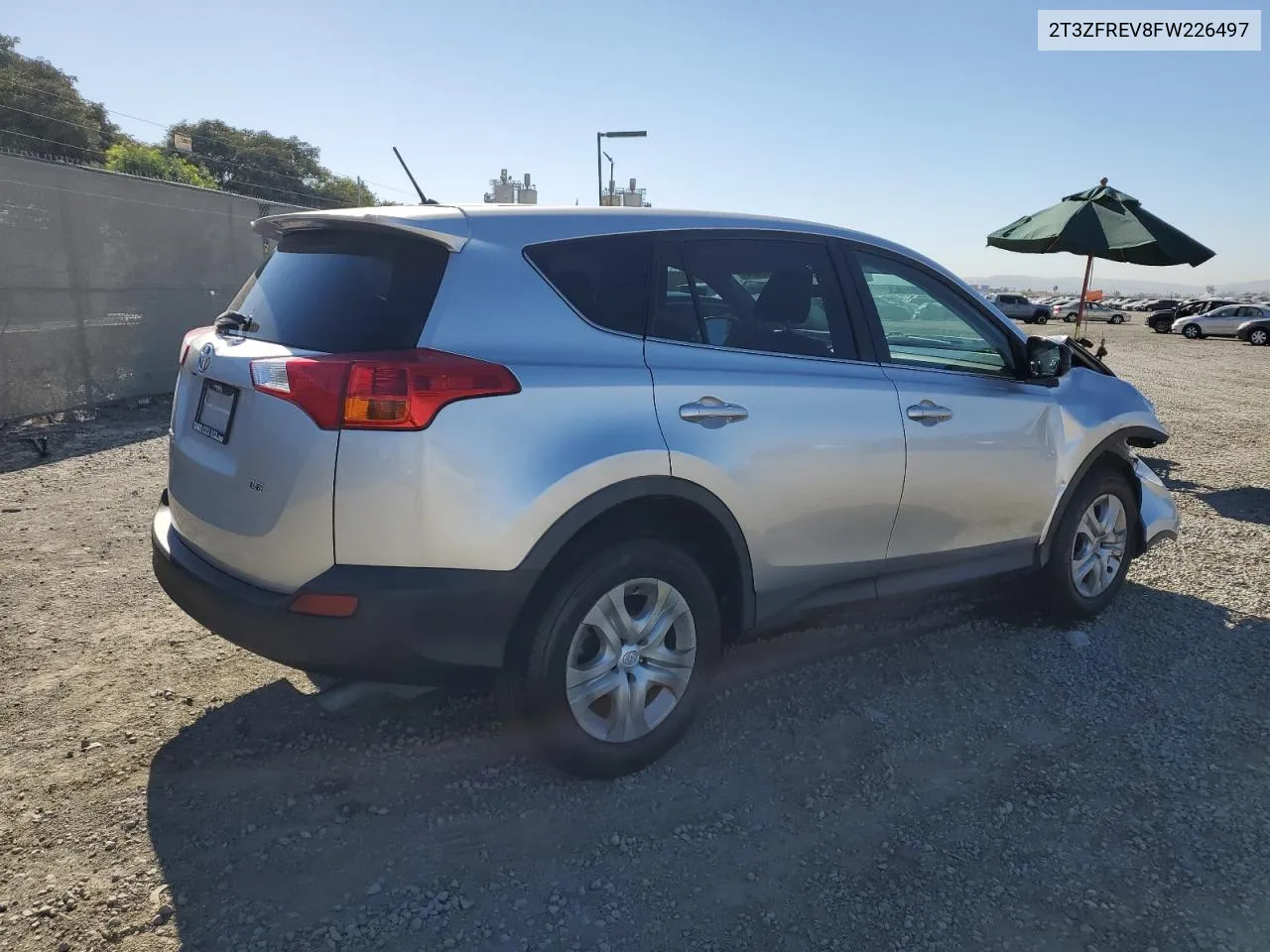 2015 Toyota Rav4 Le VIN: 2T3ZFREV8FW226497 Lot: 78578484