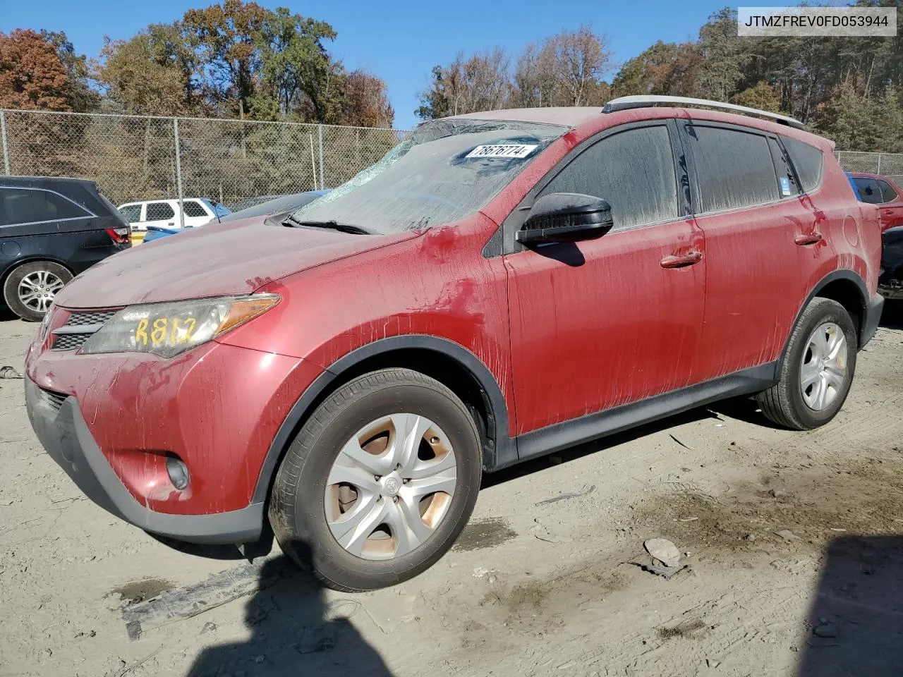 2015 Toyota Rav4 Le VIN: JTMZFREV0FD053944 Lot: 78676774