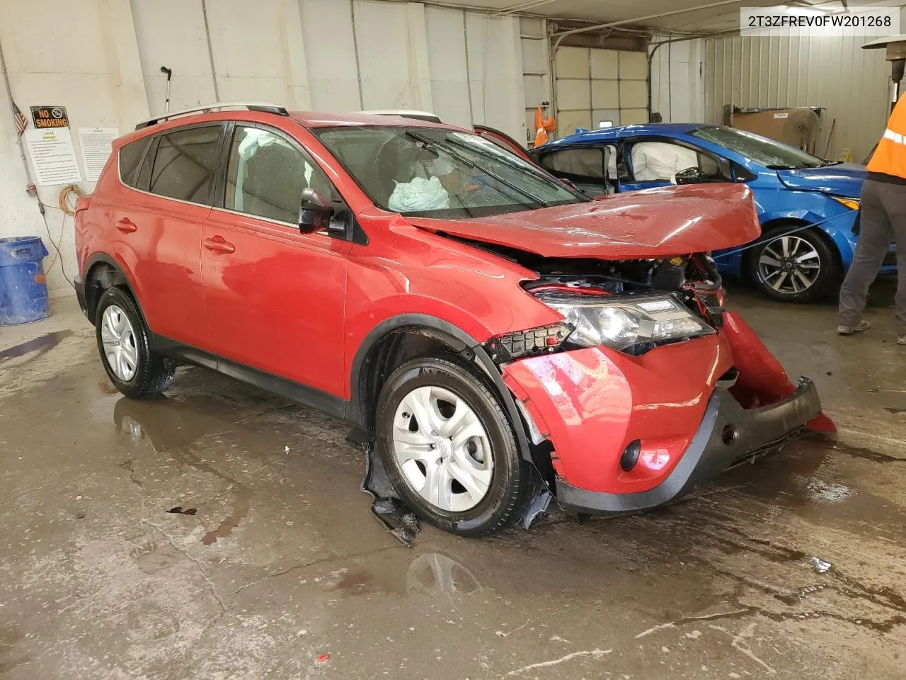 2T3ZFREV0FW201268 2015 Toyota Rav4 Le