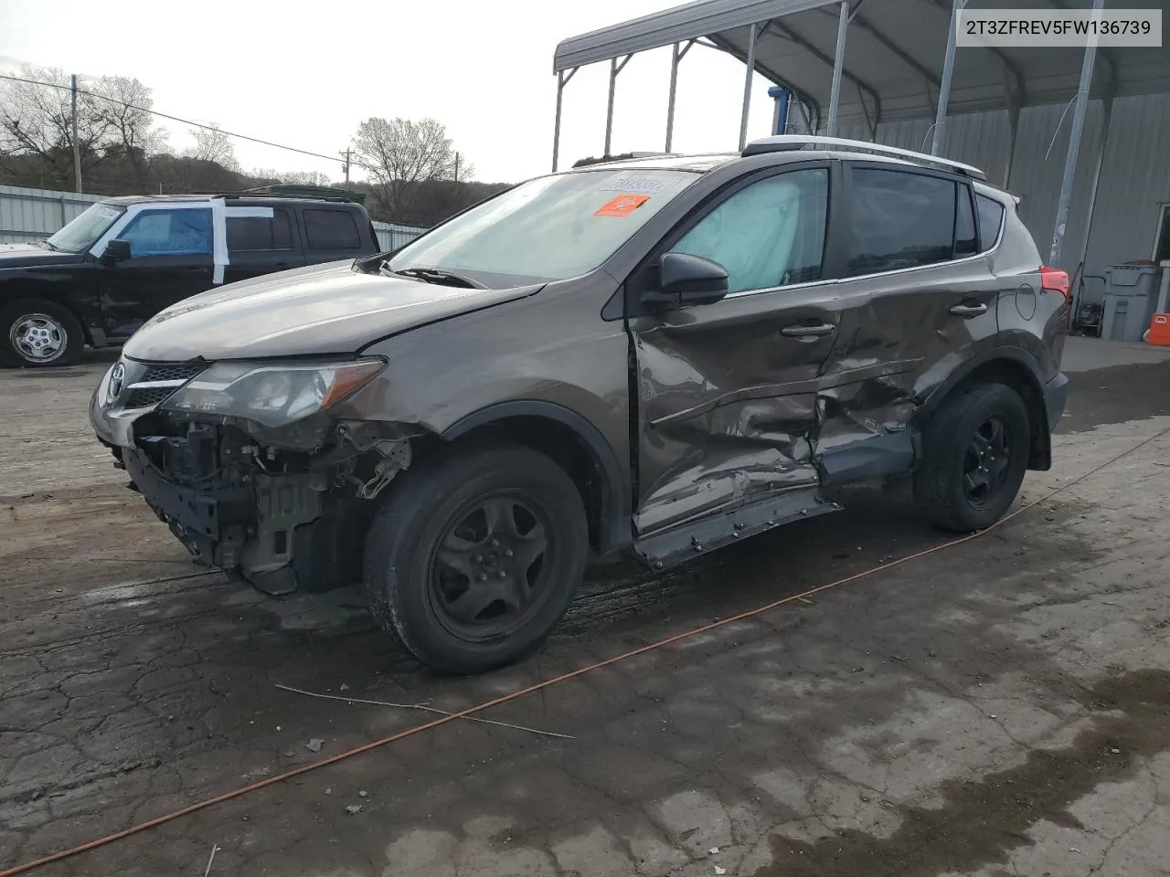 2015 Toyota Rav4 Le VIN: 2T3ZFREV5FW136739 Lot: 78849384