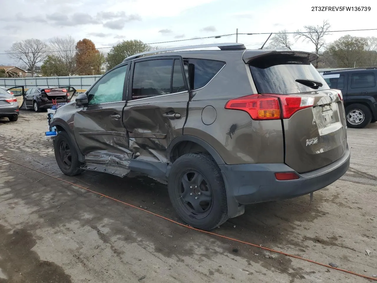 2015 Toyota Rav4 Le VIN: 2T3ZFREV5FW136739 Lot: 78849384