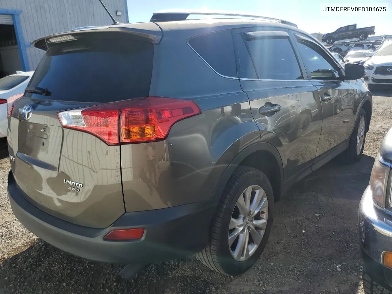 2015 Toyota Rav4 Limited VIN: JTMDFREV0FD104675 Lot: 78929194