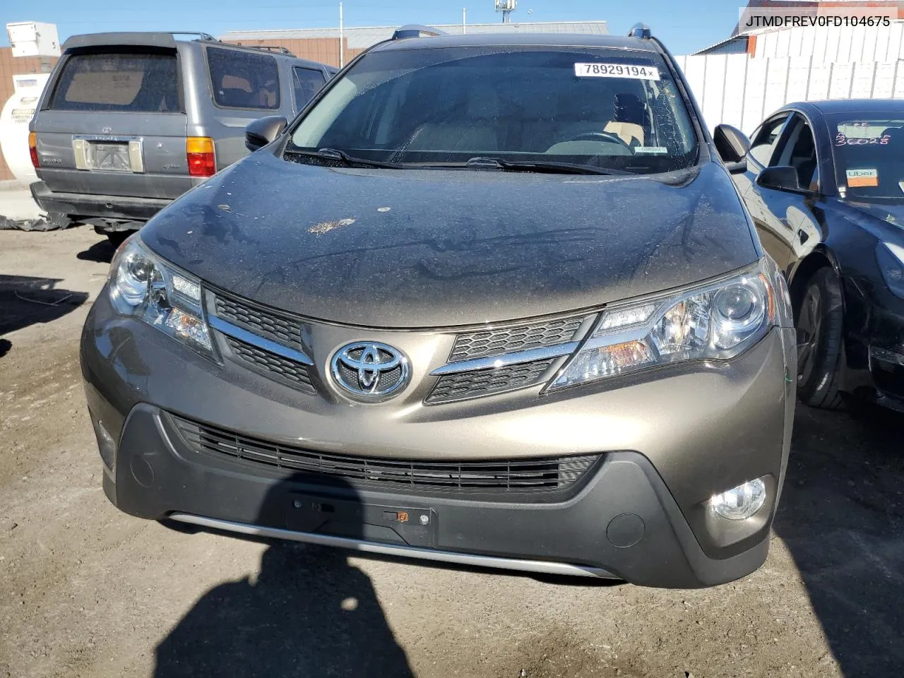 2015 Toyota Rav4 Limited VIN: JTMDFREV0FD104675 Lot: 78929194