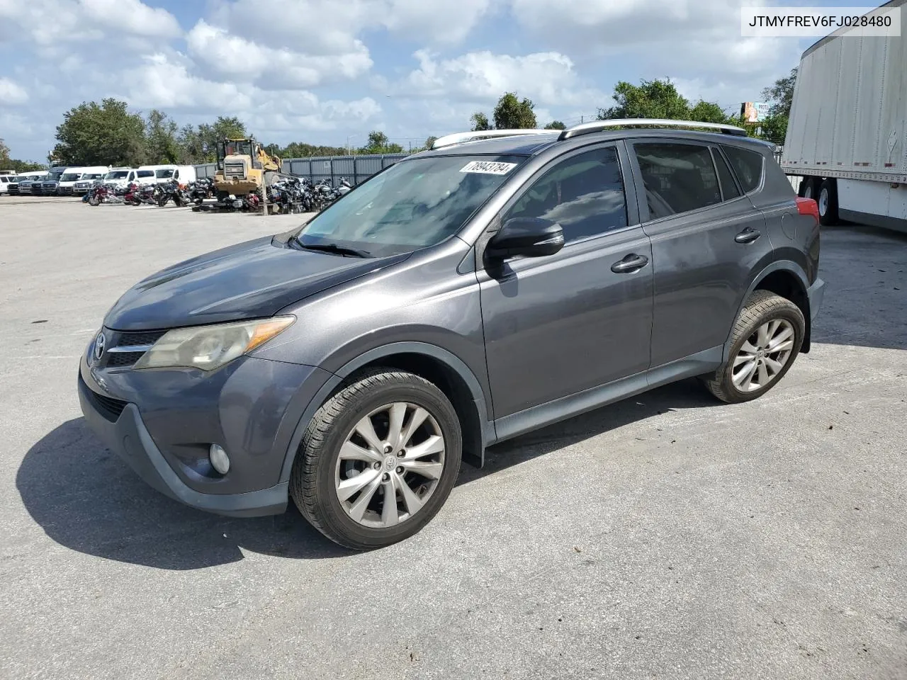 2015 Toyota Rav4 Limited VIN: JTMYFREV6FJ028480 Lot: 78943784