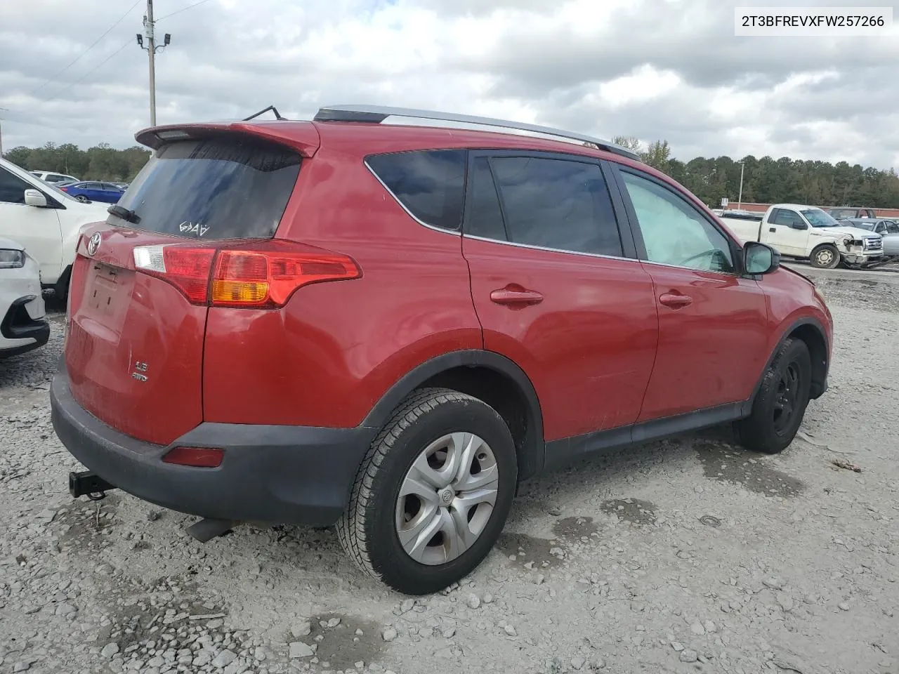 2015 Toyota Rav4 Le VIN: 2T3BFREVXFW257266 Lot: 79128904