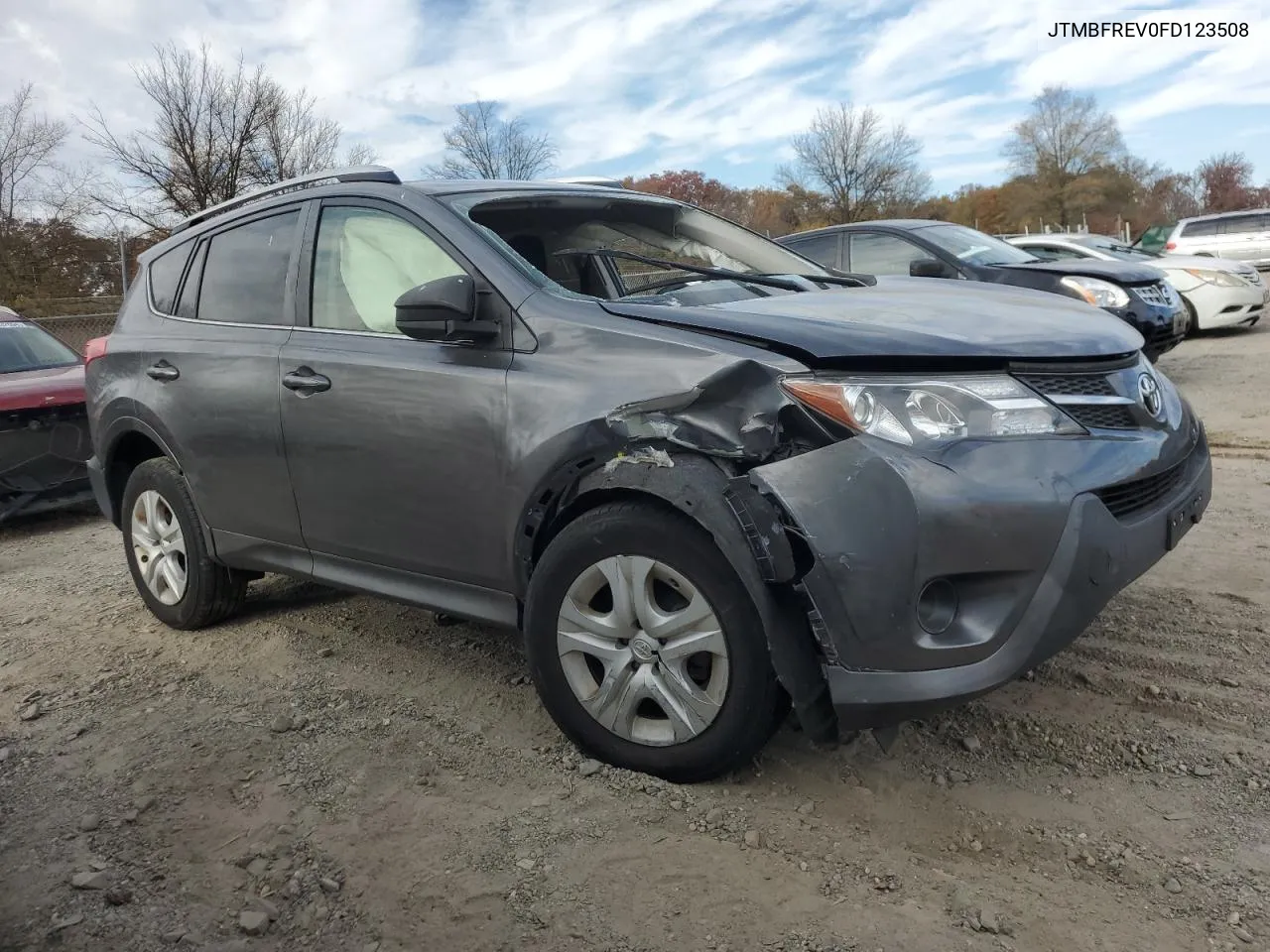 2015 Toyota Rav4 Le VIN: JTMBFREV0FD123508 Lot: 79360464