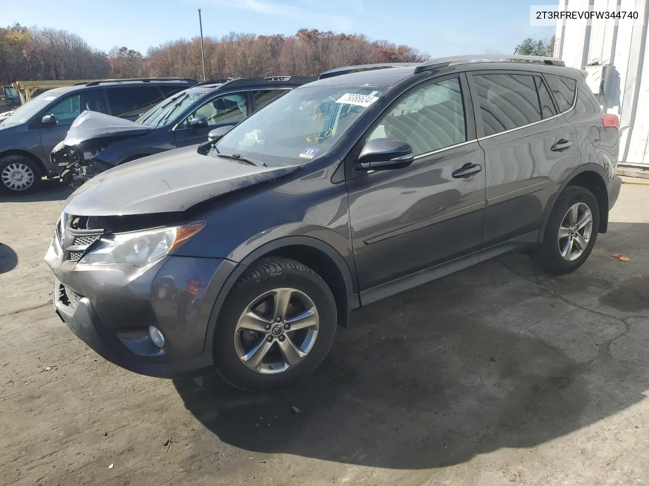 2015 Toyota Rav4 Xle VIN: 2T3RFREV0FW344740 Lot: 79386634