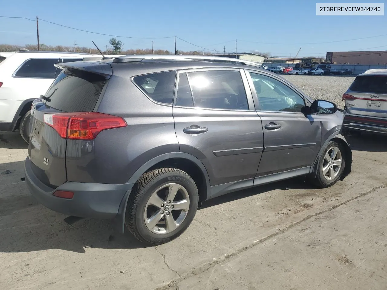 2015 Toyota Rav4 Xle VIN: 2T3RFREV0FW344740 Lot: 79386634