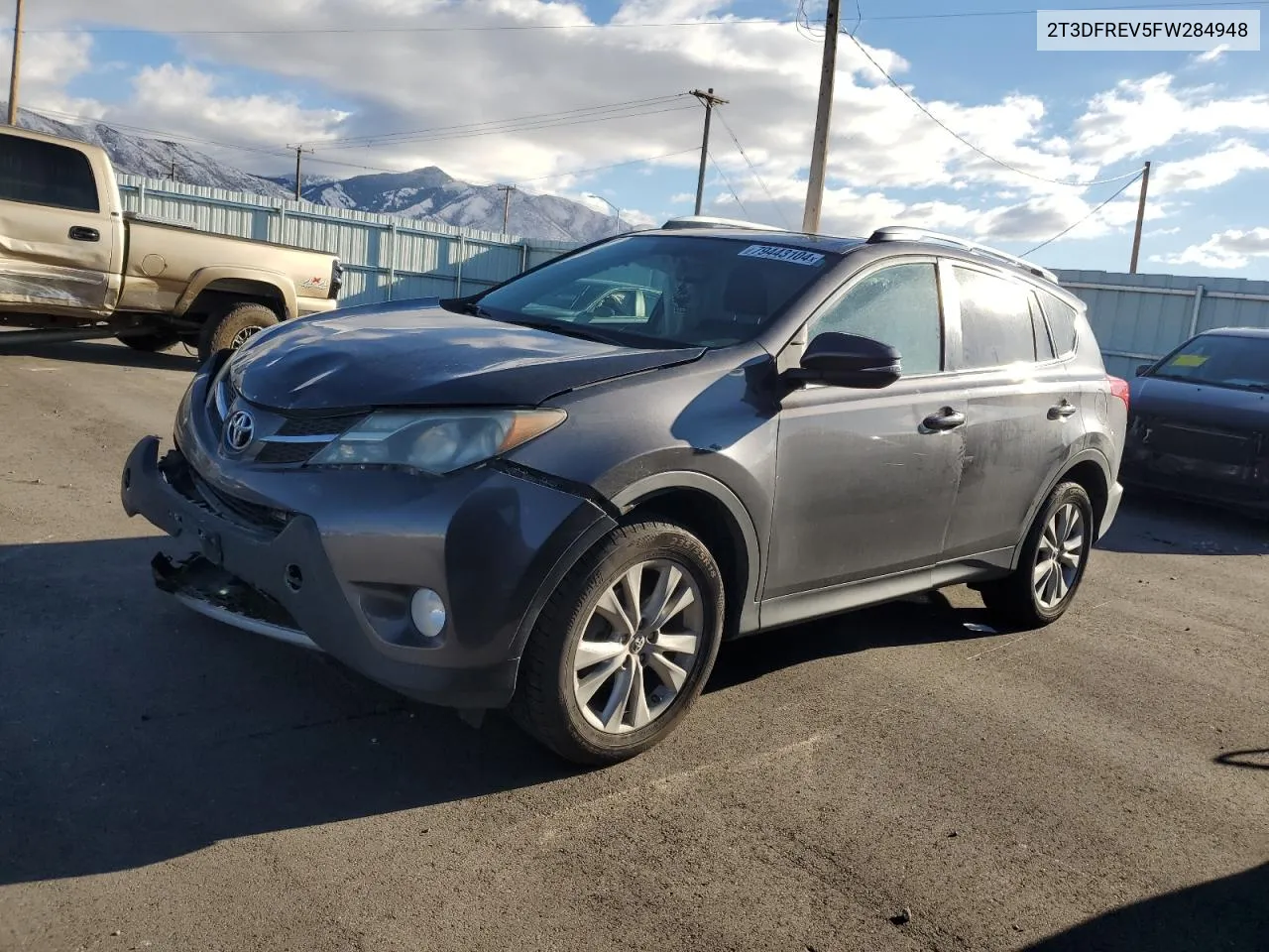 2015 Toyota Rav4 Limited VIN: 2T3DFREV5FW284948 Lot: 79443104