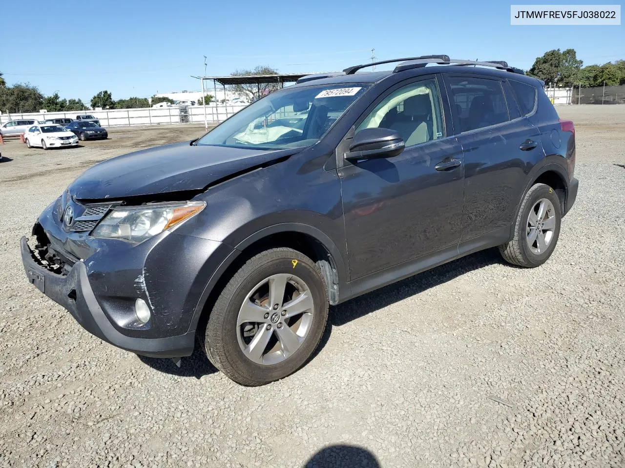 2015 Toyota Rav4 Xle VIN: JTMWFREV5FJ038022 Lot: 79572094