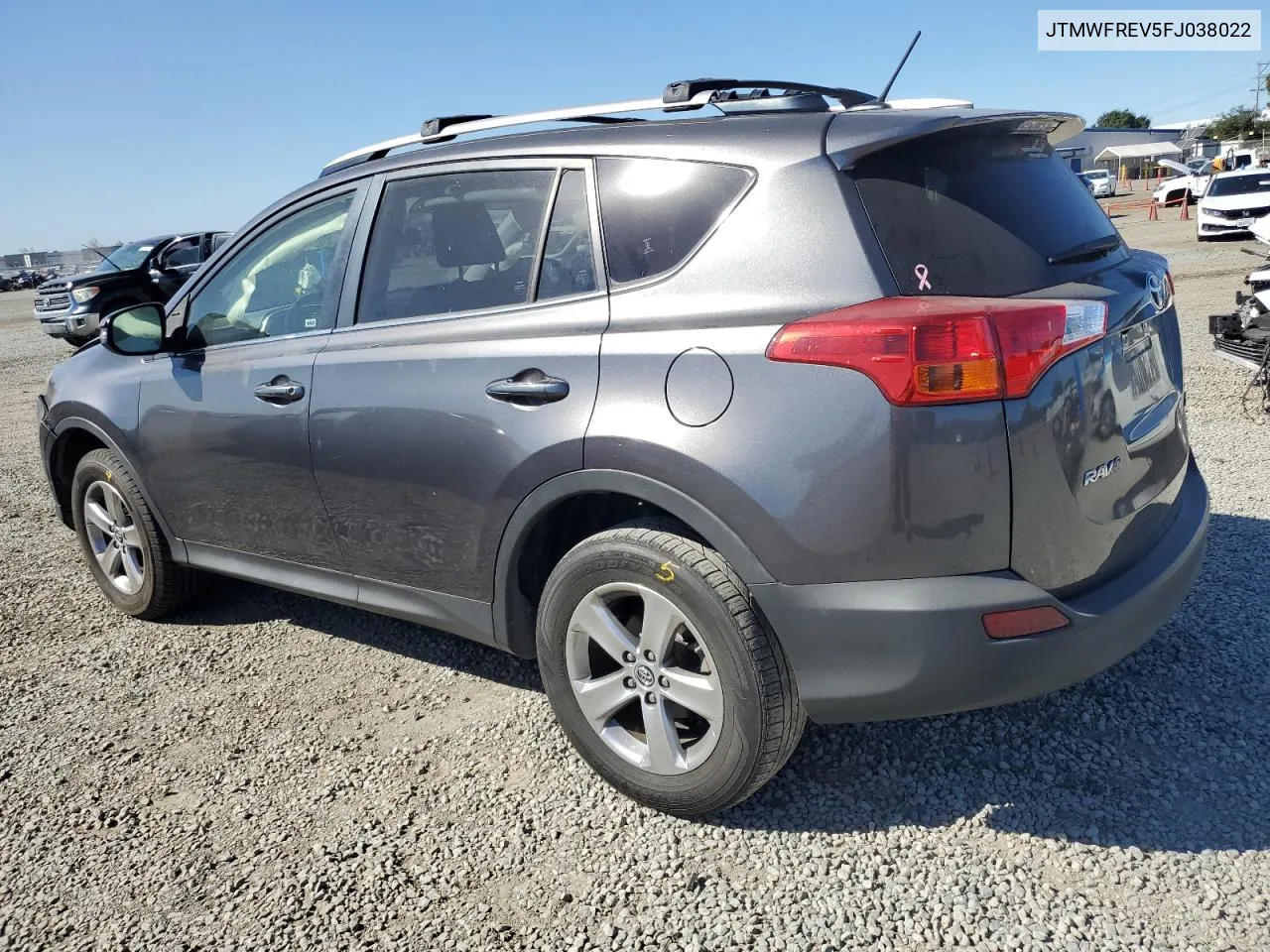 2015 Toyota Rav4 Xle VIN: JTMWFREV5FJ038022 Lot: 79572094