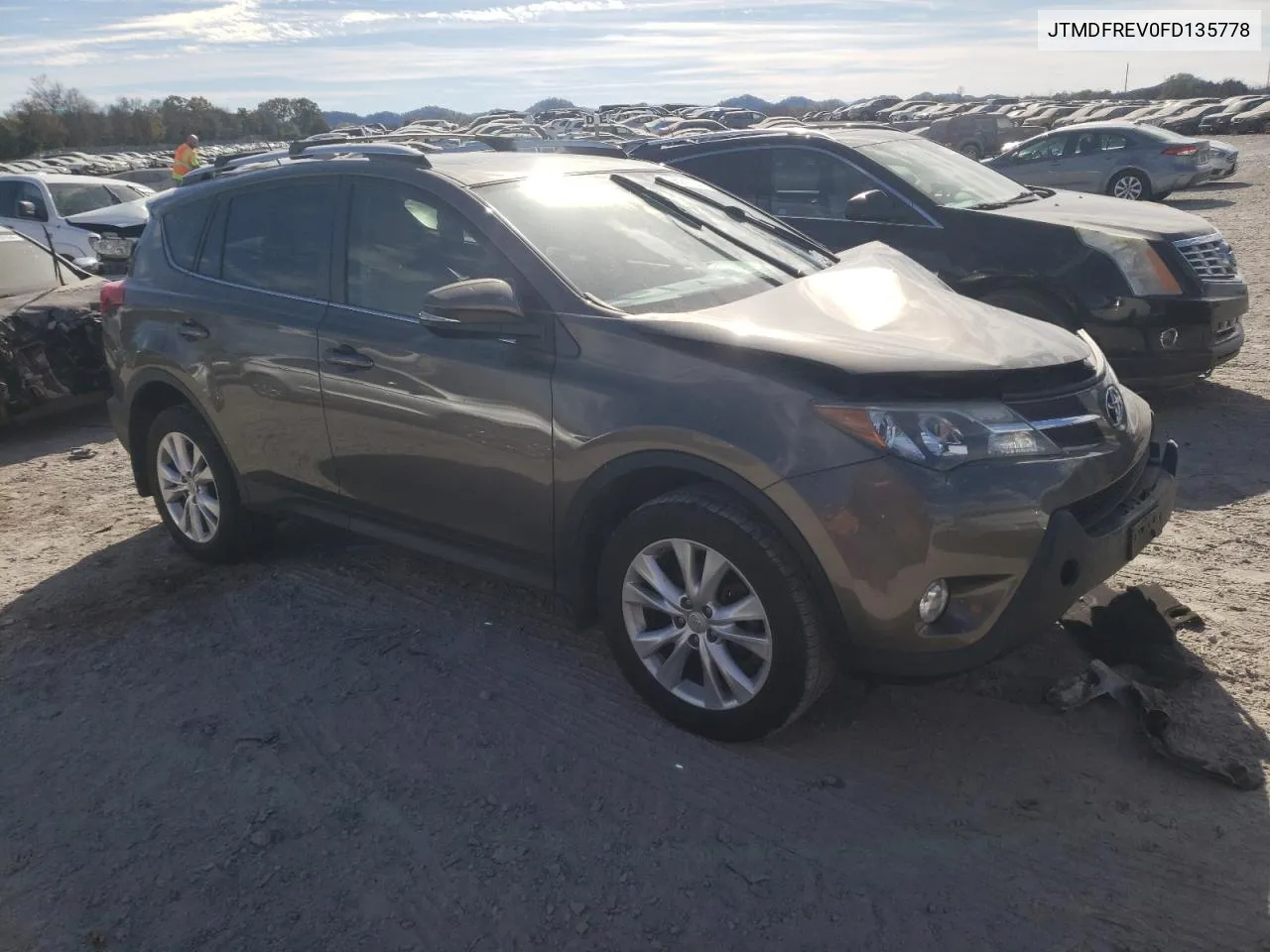 2015 Toyota Rav4 Limited VIN: JTMDFREV0FD135778 Lot: 79691054