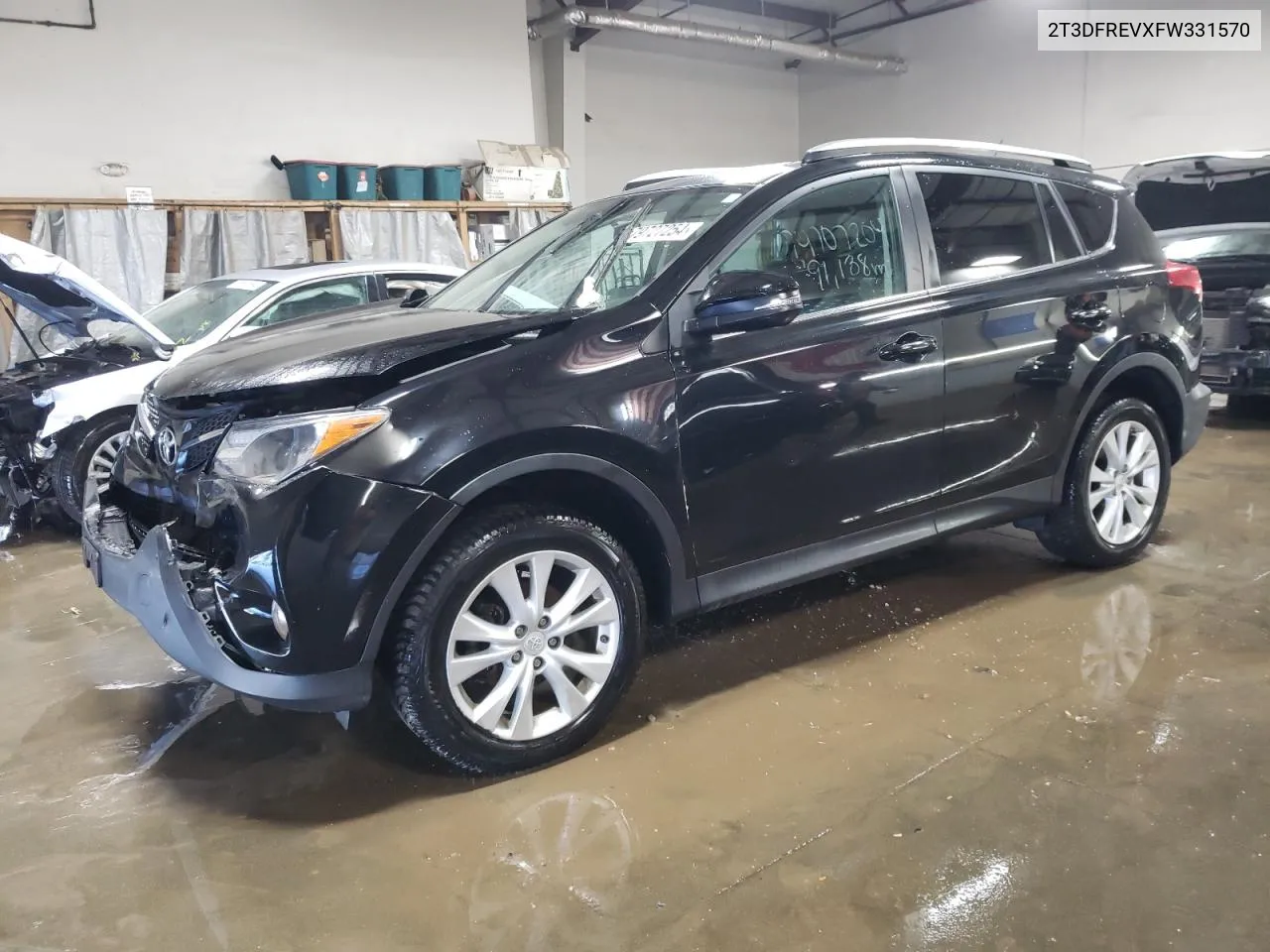 2015 Toyota Rav4 Limited VIN: 2T3DFREVXFW331570 Lot: 79727254