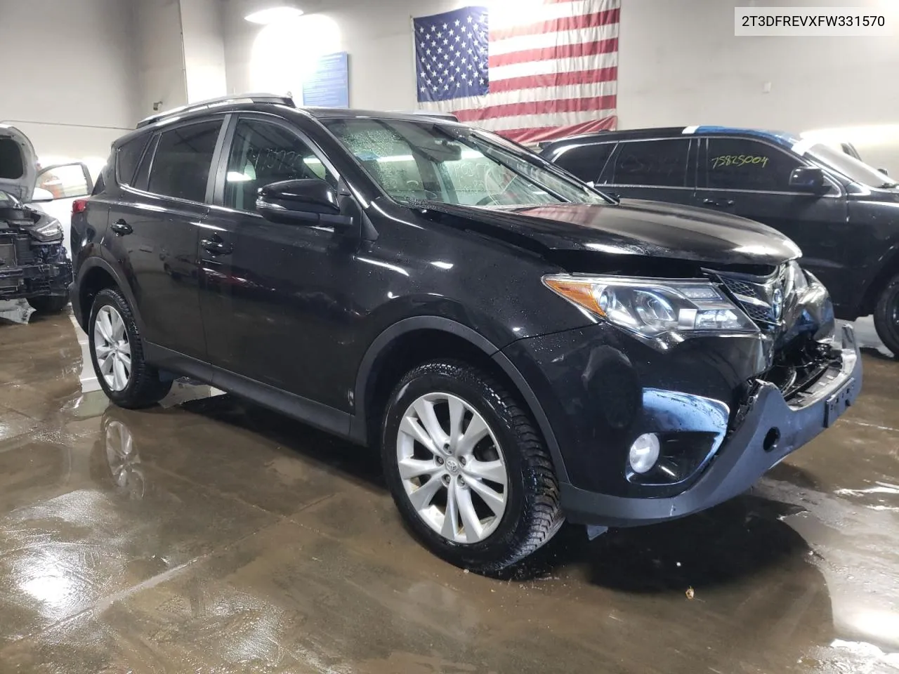 2015 Toyota Rav4 Limited VIN: 2T3DFREVXFW331570 Lot: 79727254