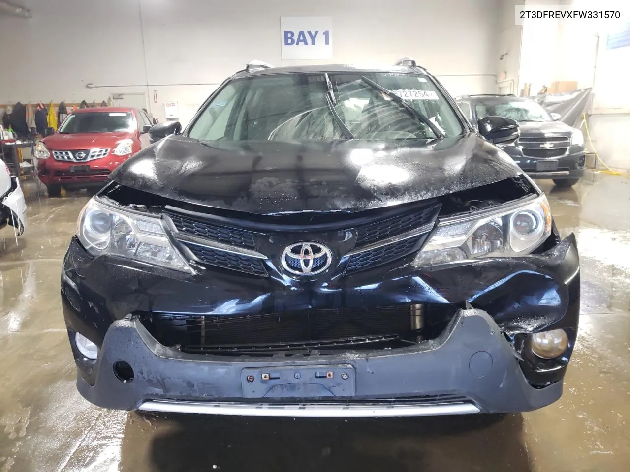 2015 Toyota Rav4 Limited VIN: 2T3DFREVXFW331570 Lot: 79727254