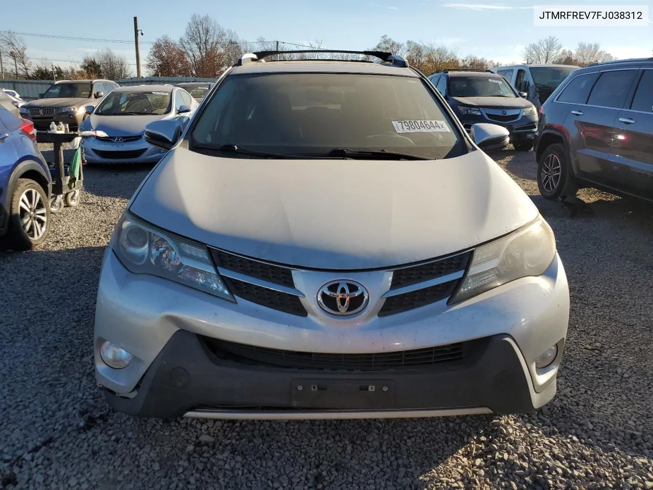 2015 Toyota Rav4 Xle VIN: JTMRFREV7FJ038312 Lot: 79804644