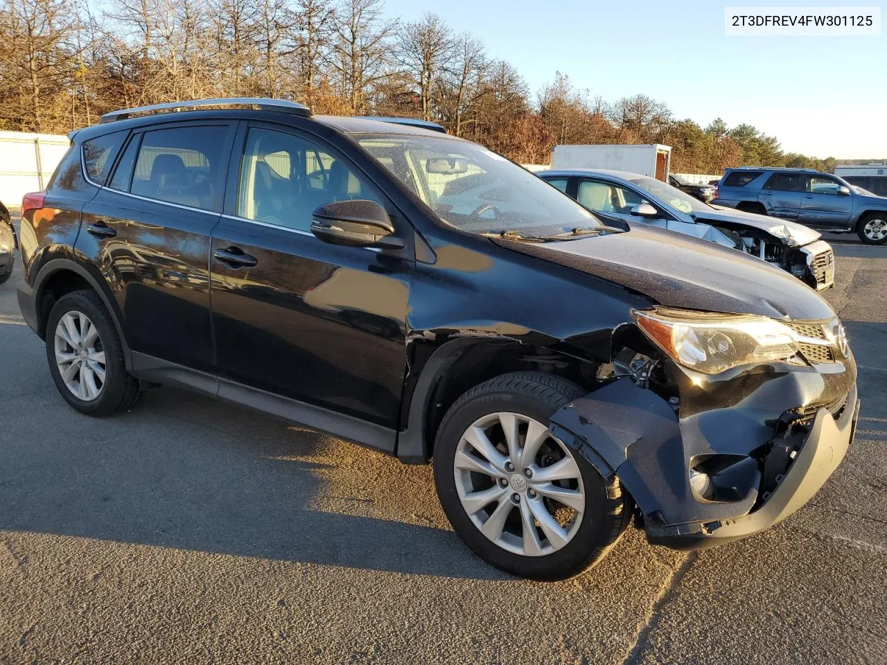 2015 Toyota Rav4 Limited VIN: 2T3DFREV4FW301125 Lot: 79812744