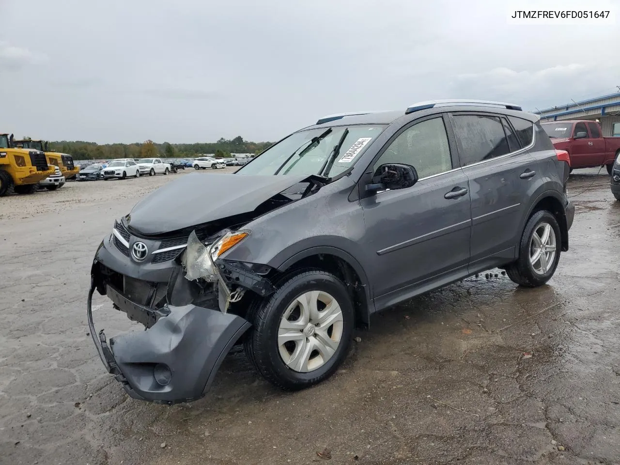 2015 Toyota Rav4 Le VIN: JTMZFREV6FD051647 Lot: 79844294