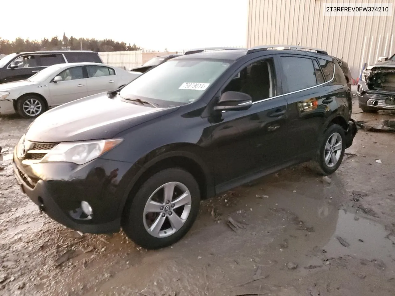 2015 Toyota Rav4 Xle VIN: 2T3RFREV0FW374210 Lot: 79879014