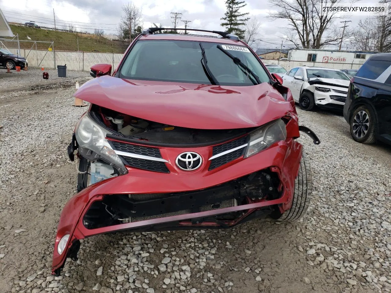 2015 Toyota Rav4 Xle VIN: 2T3RFREVXFW282859 Lot: 79886684