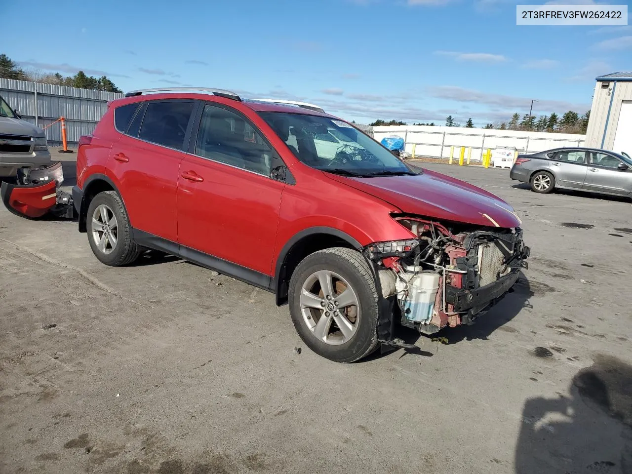 2015 Toyota Rav4 Xle VIN: 2T3RFREV3FW262422 Lot: 80059724