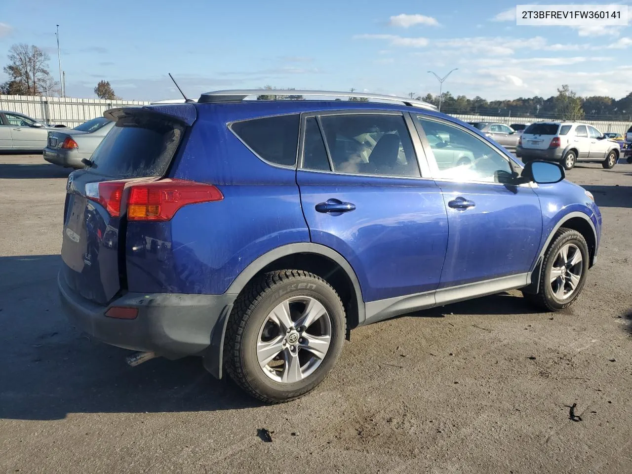 2015 Toyota Rav4 Le VIN: 2T3BFREV1FW360141 Lot: 80067924