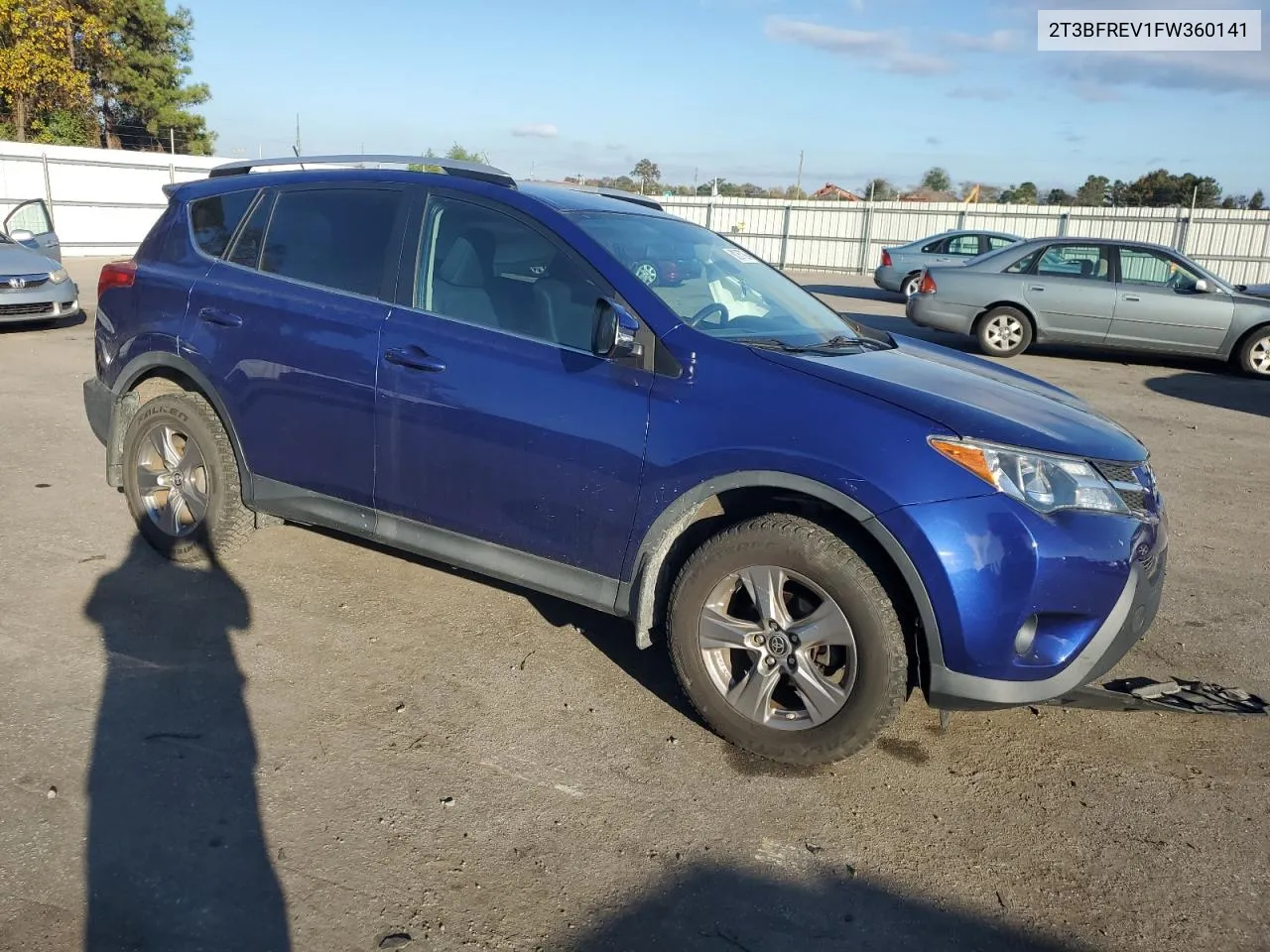 2015 Toyota Rav4 Le VIN: 2T3BFREV1FW360141 Lot: 80067924