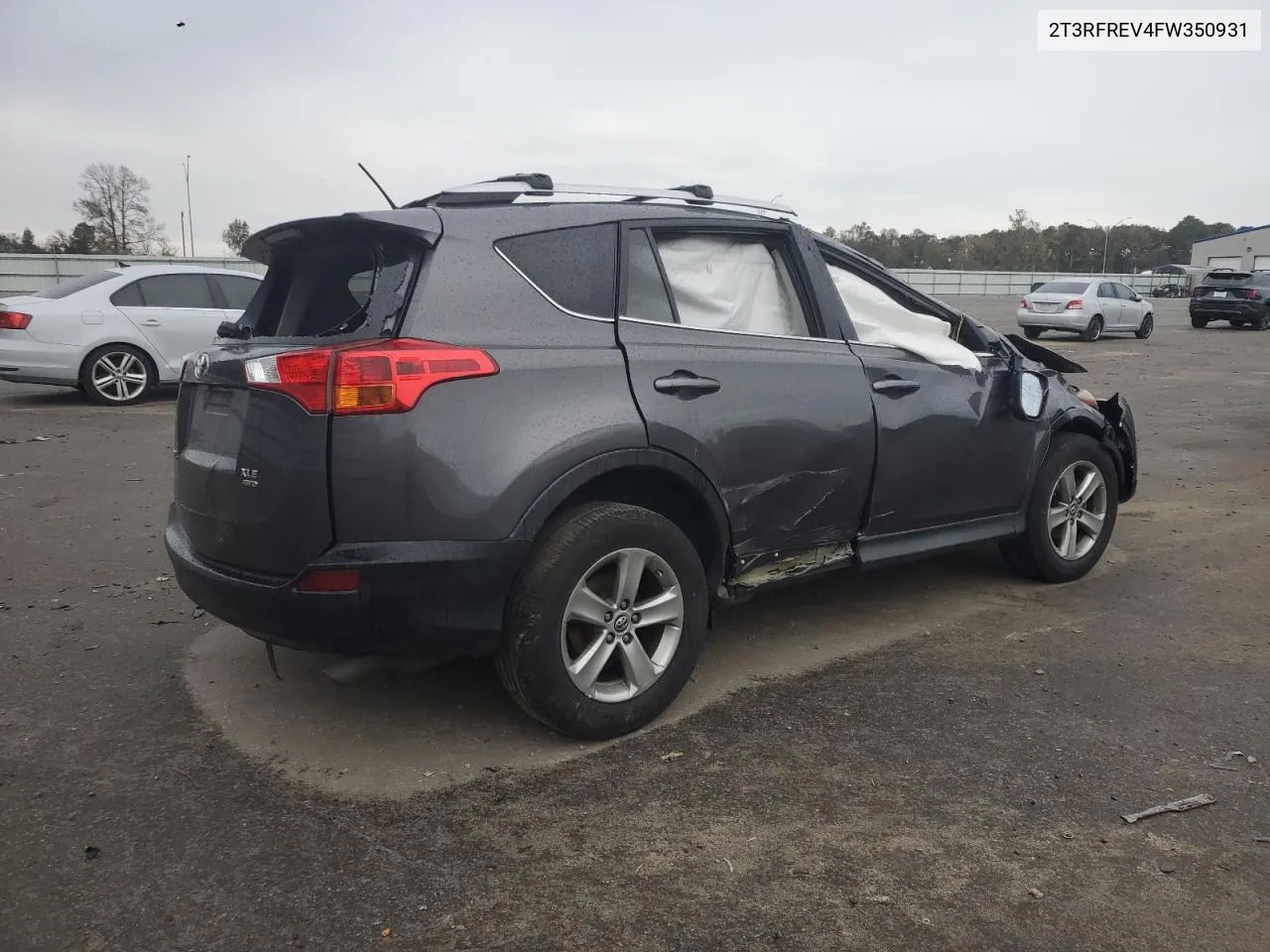 2015 Toyota Rav4 Xle VIN: 2T3RFREV4FW350931 Lot: 80084734