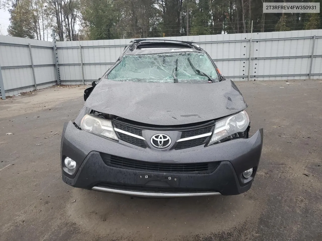 2015 Toyota Rav4 Xle VIN: 2T3RFREV4FW350931 Lot: 80084734