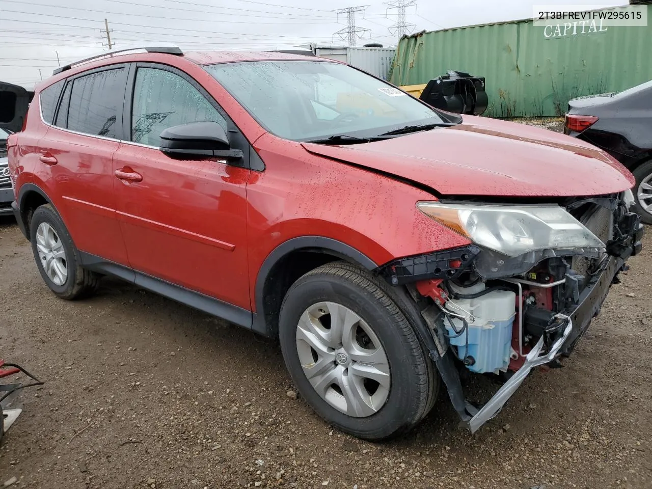 2015 Toyota Rav4 Le VIN: 2T3BFREV1FW295615 Lot: 80318784