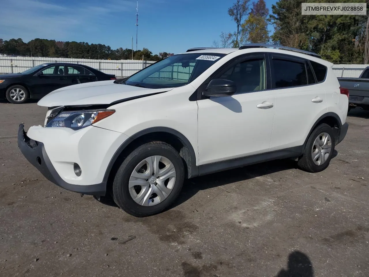 2015 Toyota Rav4 Le VIN: JTMBFREVXFJ028858 Lot: 80358834