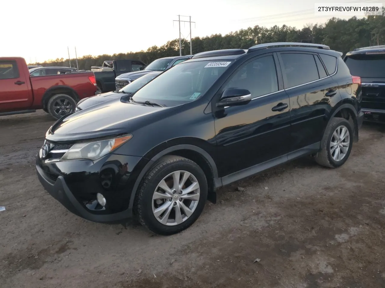 2015 Toyota Rav4 Limited VIN: 2T3YFREV0FW148289 Lot: 80359544